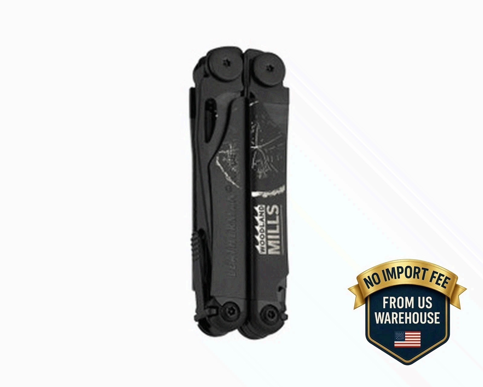 Custom Ⓛeatherman Wave Plus Multi-Tool Pocket Knife EDC Gear