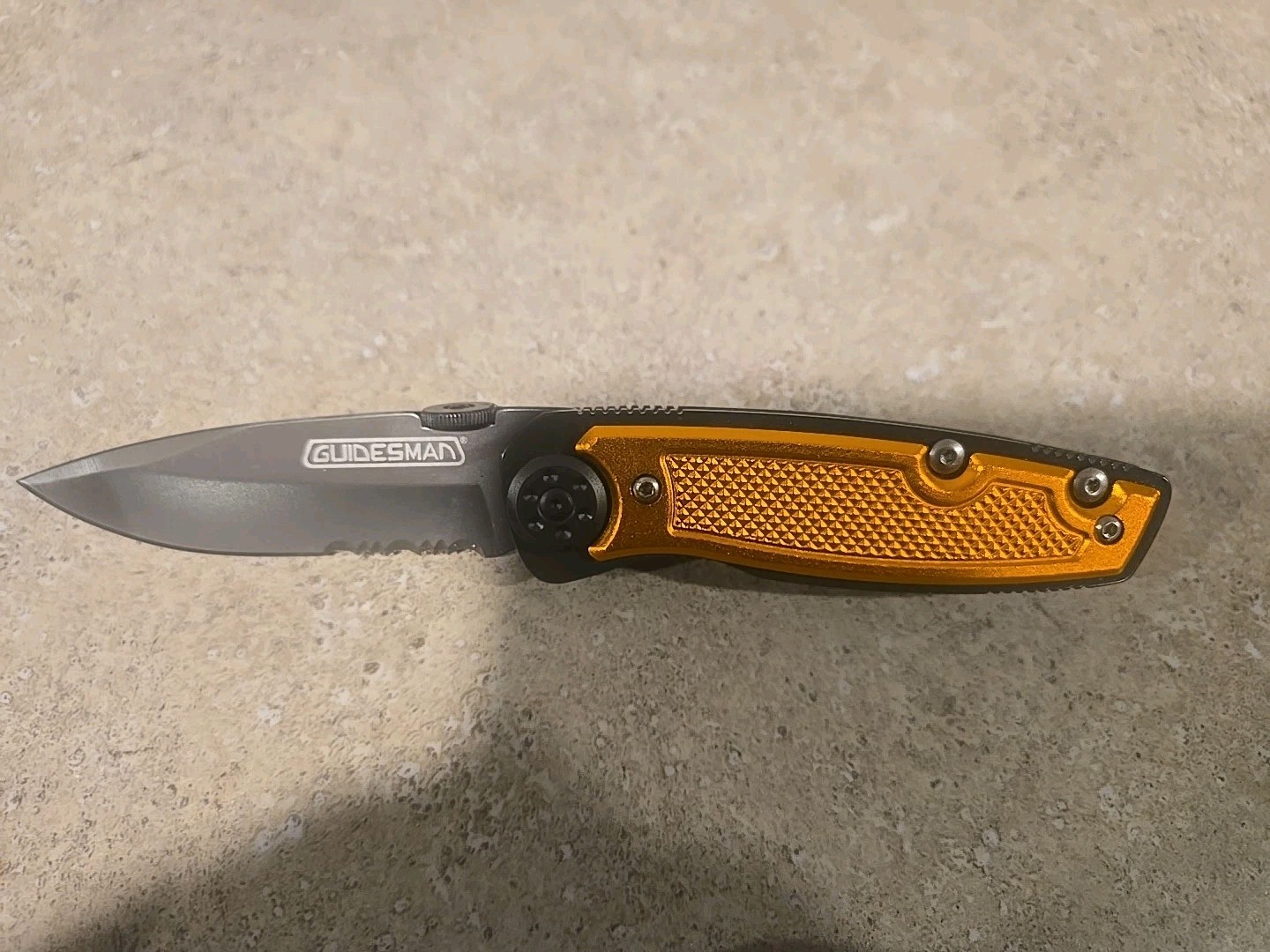 VINTAGE Guidesman Rosewood & Brass Multi-Tool,Pliers & More,Leather Belt Sheath