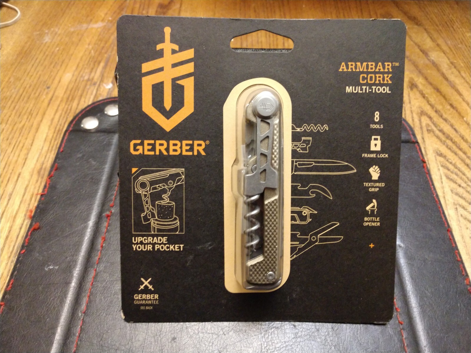 Gerber Armbar Corkscrew Multi Tool 8 Tools N 1 Stainless Steel 3.1 O.Z.