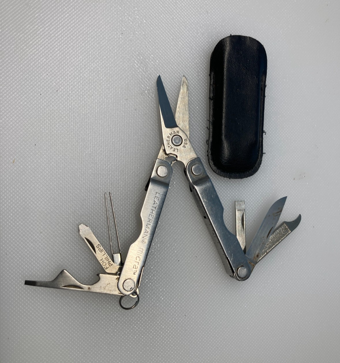 Leatherman USA Micra w/ Leather Case