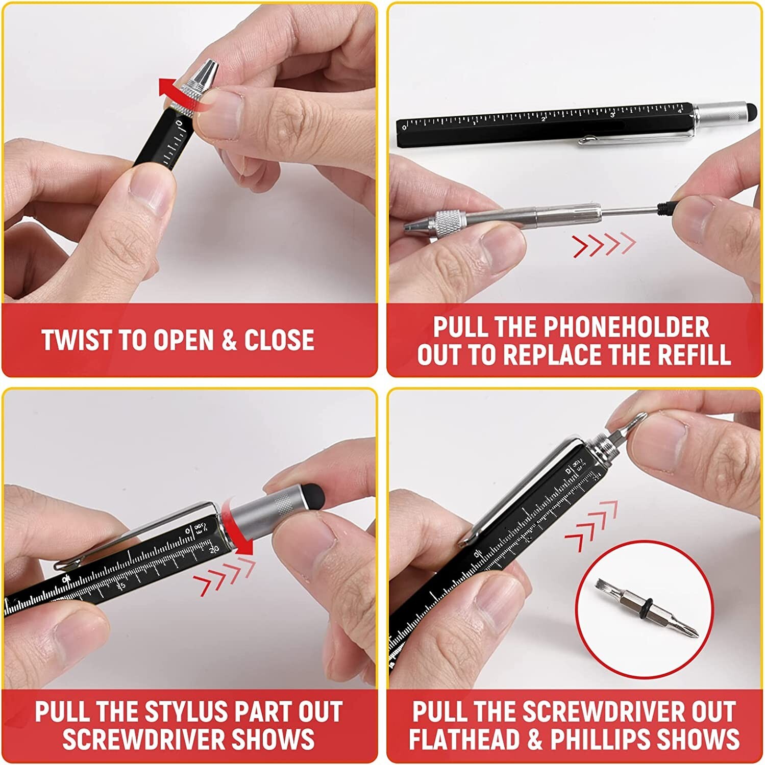 Multitools Pens Stocking Stuffers Unique Gifts Cool Gadgets For Men For Dad