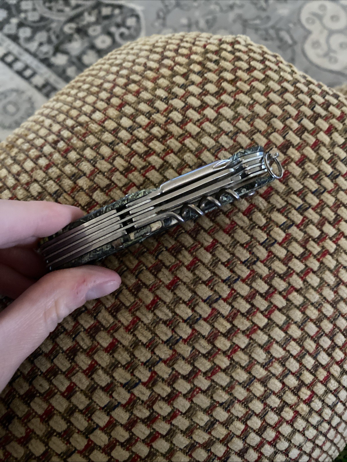 Camo Hunting Multi Tool Pocket Knife 10 In 1 Multi Tool