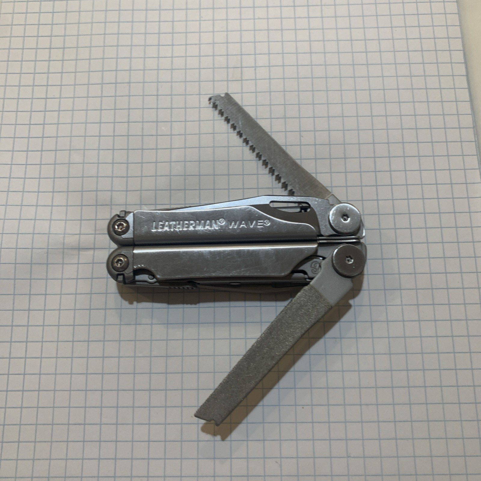 Leatherman Wave Multi-Tool Knife Pliers Nice And Clean (c)