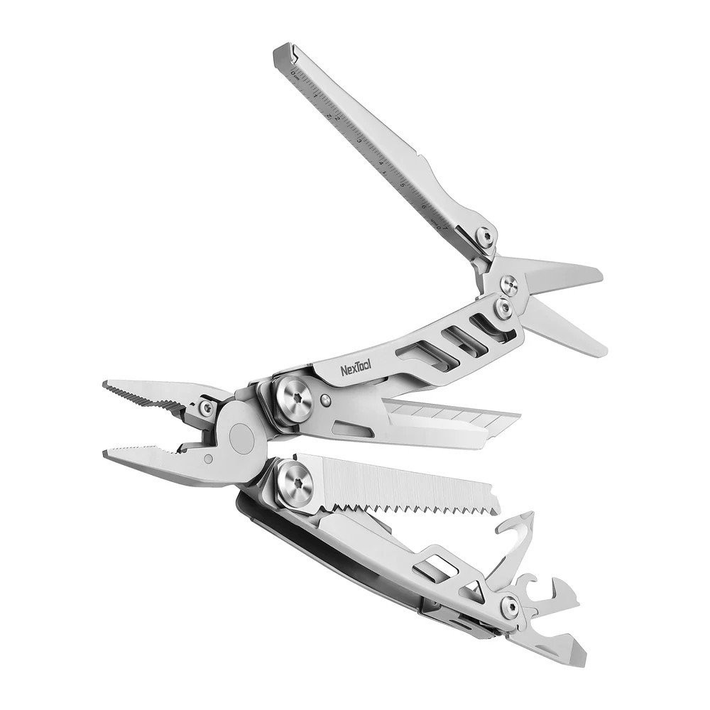 NexTool Flagship Pro Multitool Many Tools Stainless Handles Handymen EDC NE20232