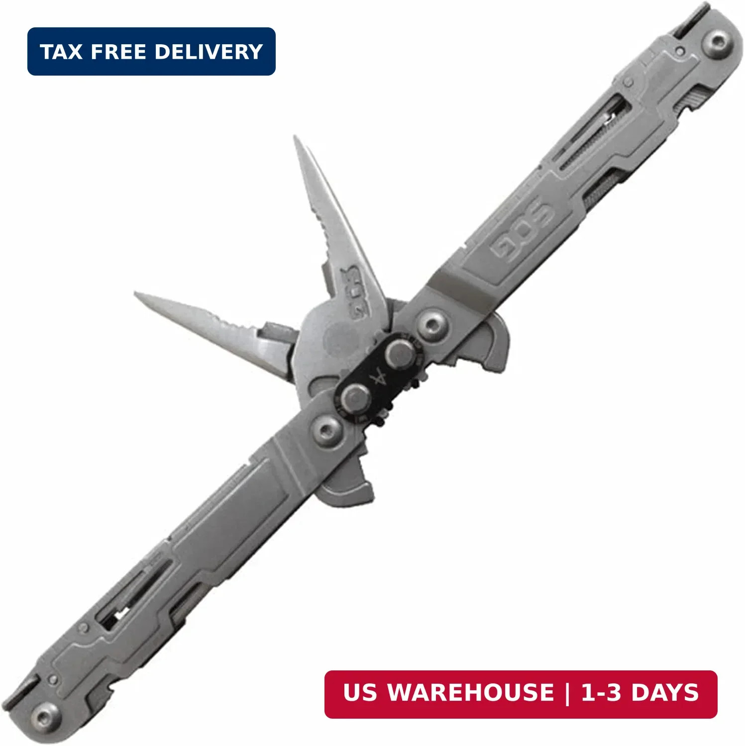 SOG PowerAccess Well-Rounded One-Handed Lightweight Daily Pocketable Stainless S