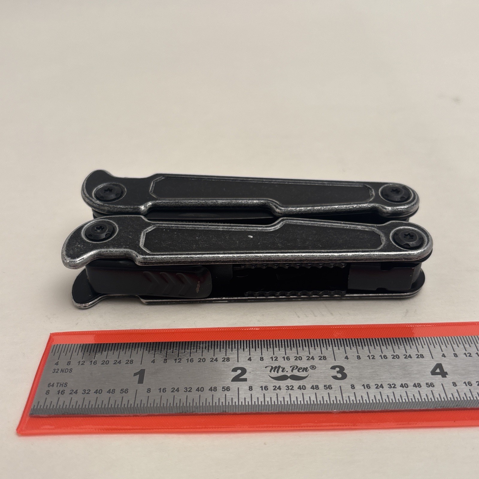 Hyper Tough Multi-tool Heavy Duty Stainless Steel Grip Black Camp Survival Hunt