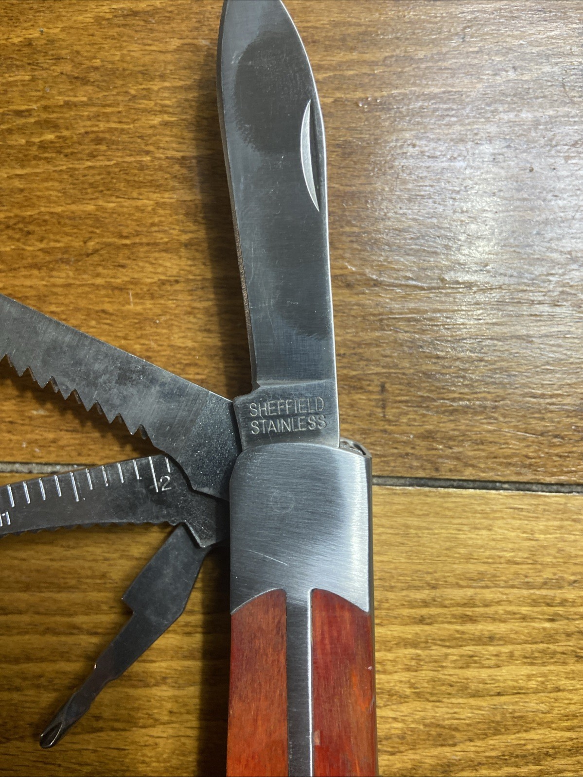 Sheffield Camper Hatchet Multi-Tool Combo and a Nylon Sheath