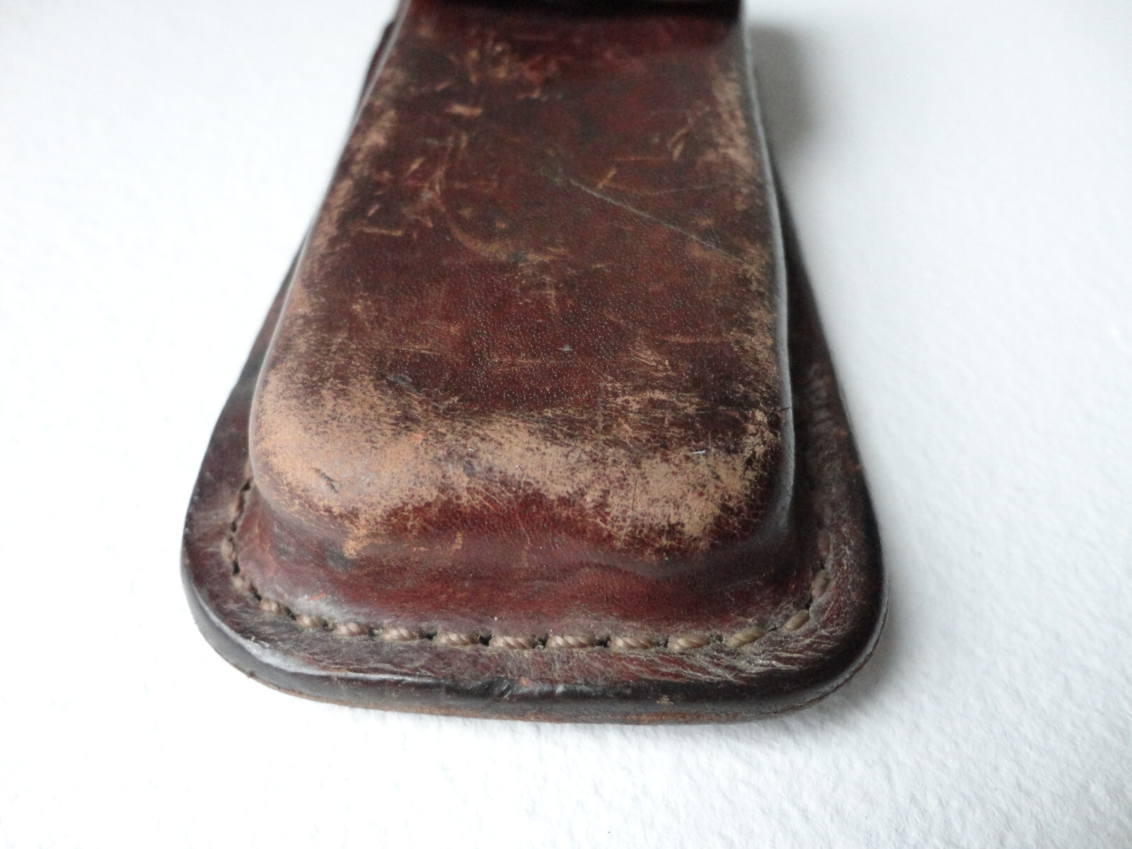 For Parts Or Repair & Damaged: Older Schrade TOOL Leather Multi-Tool Sheath ONLY