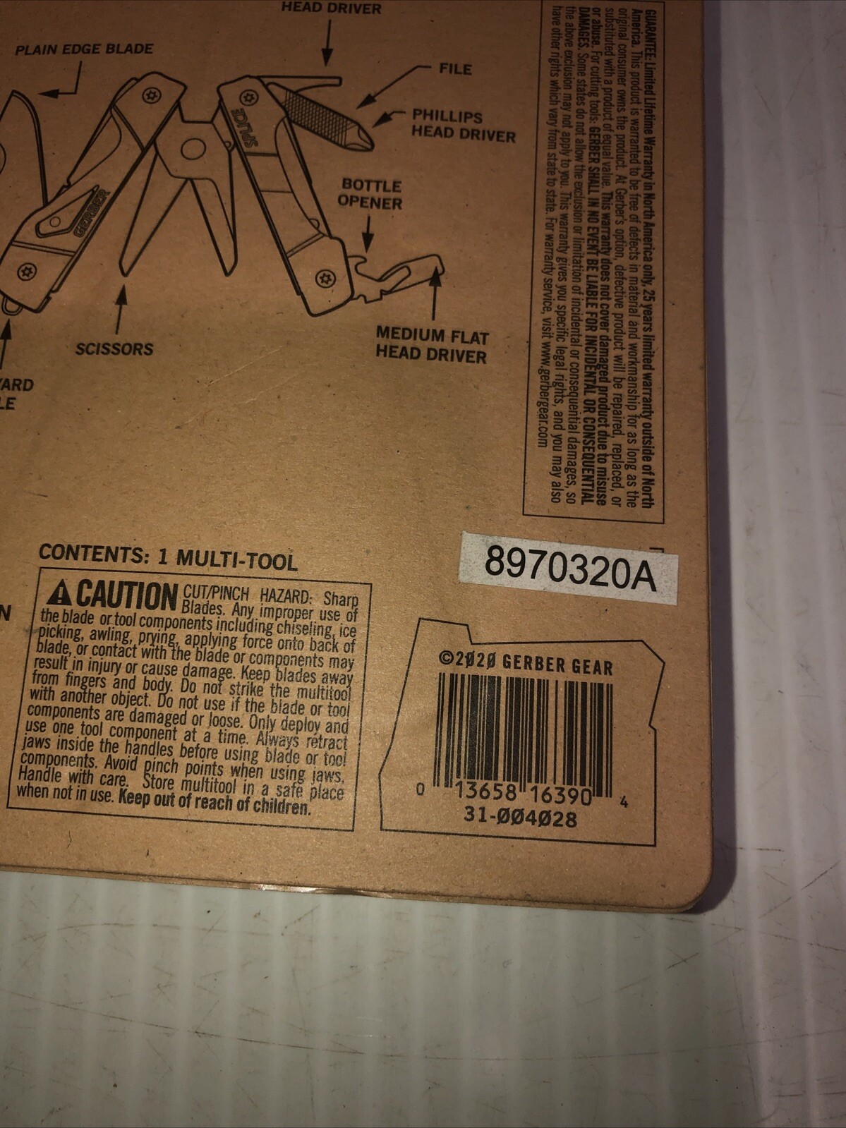 gerber multi tool Splice