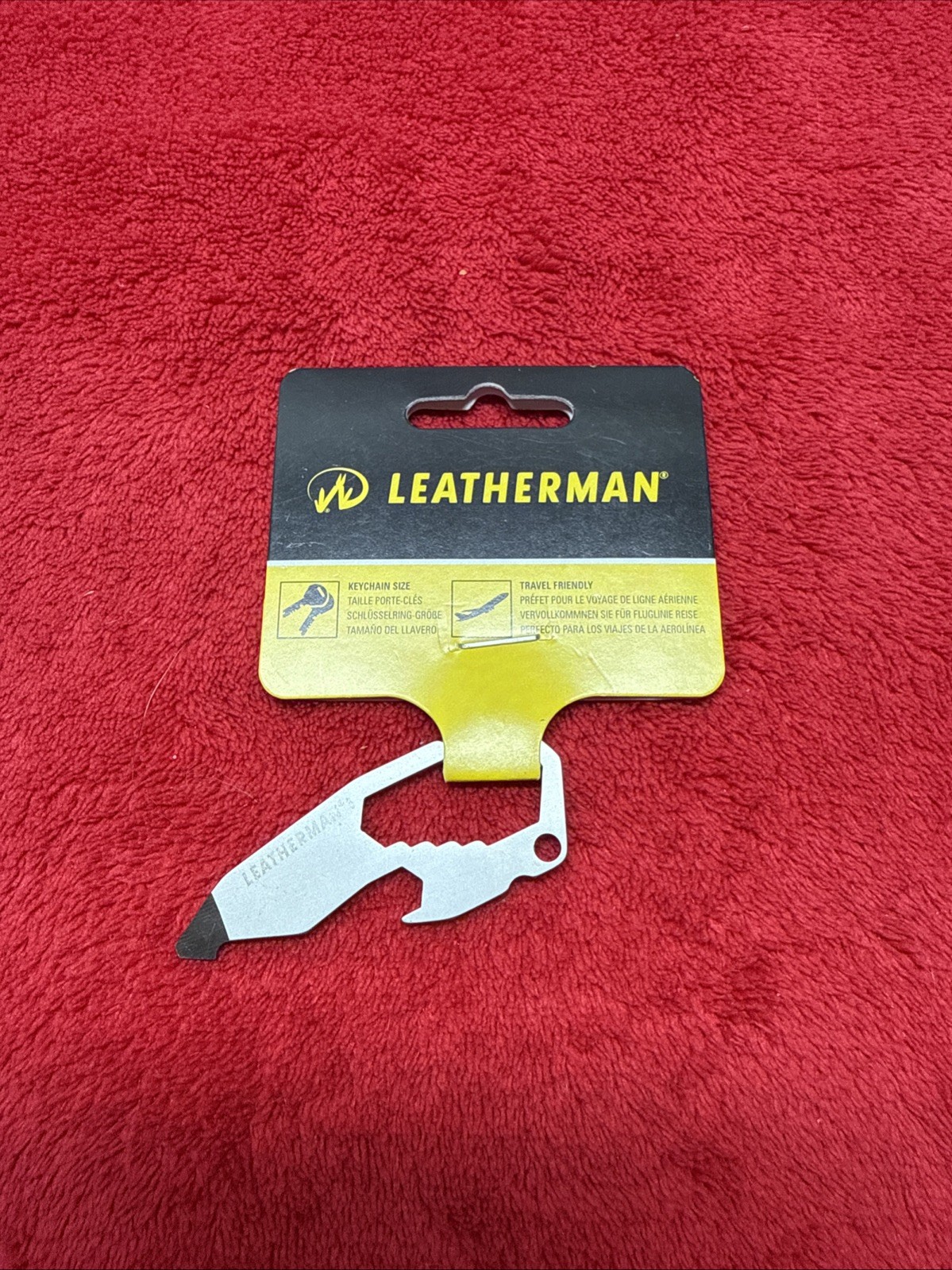 Leatherman Keychain Multi-Tool! By The Numbers #6, Metric, Stainless