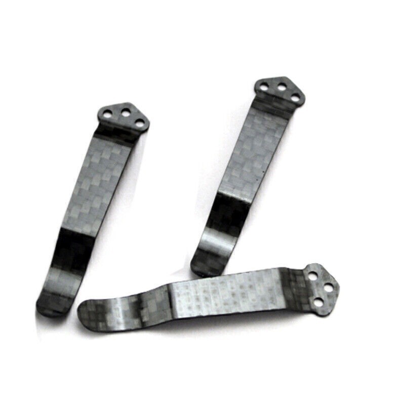 Carbon Fiber Pocket Back Clip for Spyderco C81 Paramilitary 2 C223 C11 C10 Knife