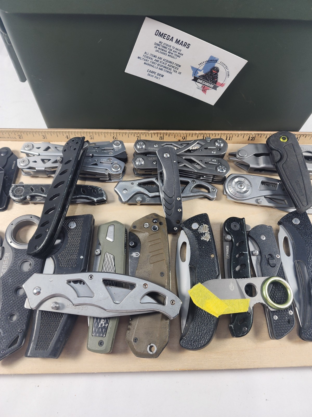 3-3.5 pounds grab bag GERBER MINI Multi-Tools & knives. outdoors Hunting Prepper