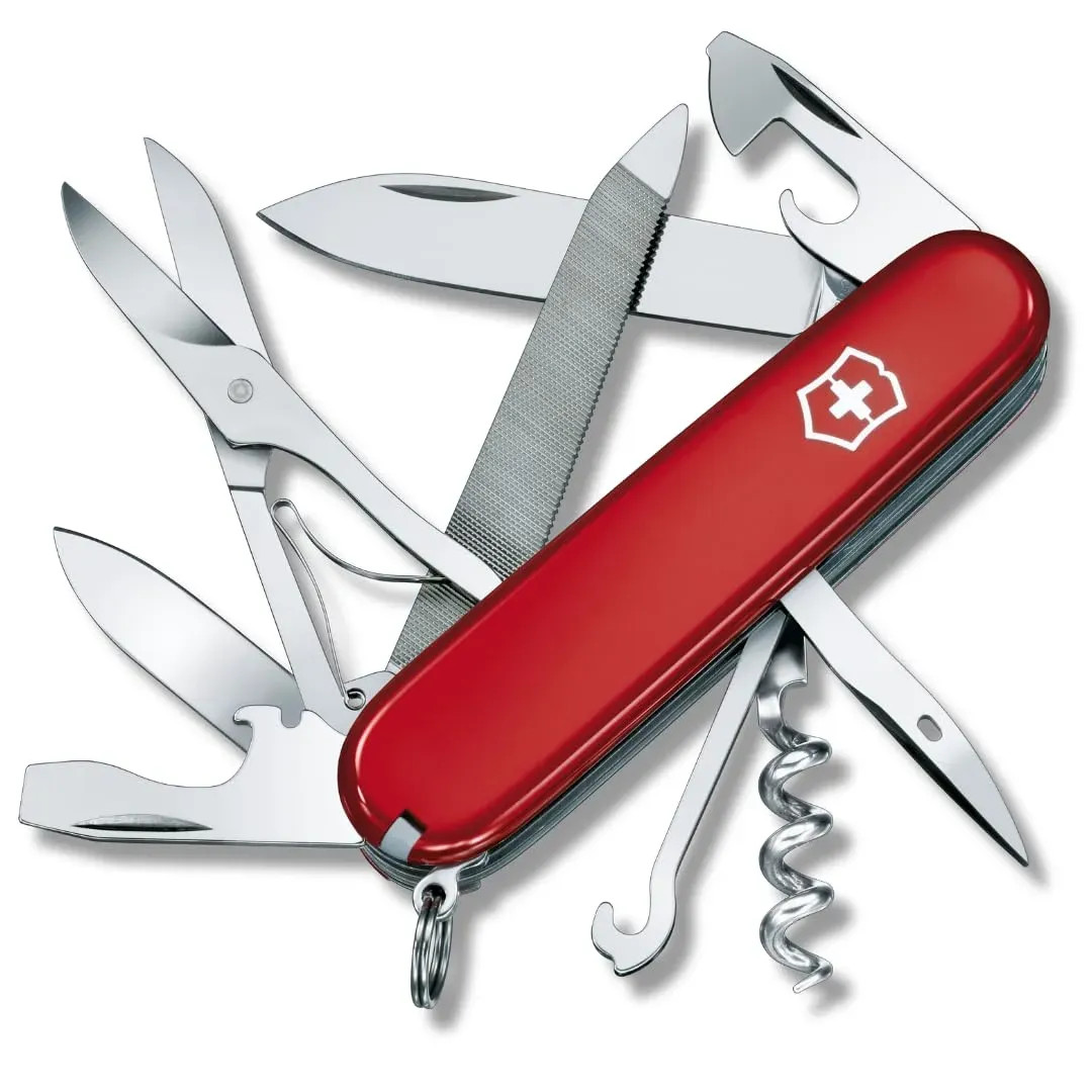 Japan NEW VICTORINOX Mountaineer Swiss Army Knife Multi-Tool Red 19 Functions