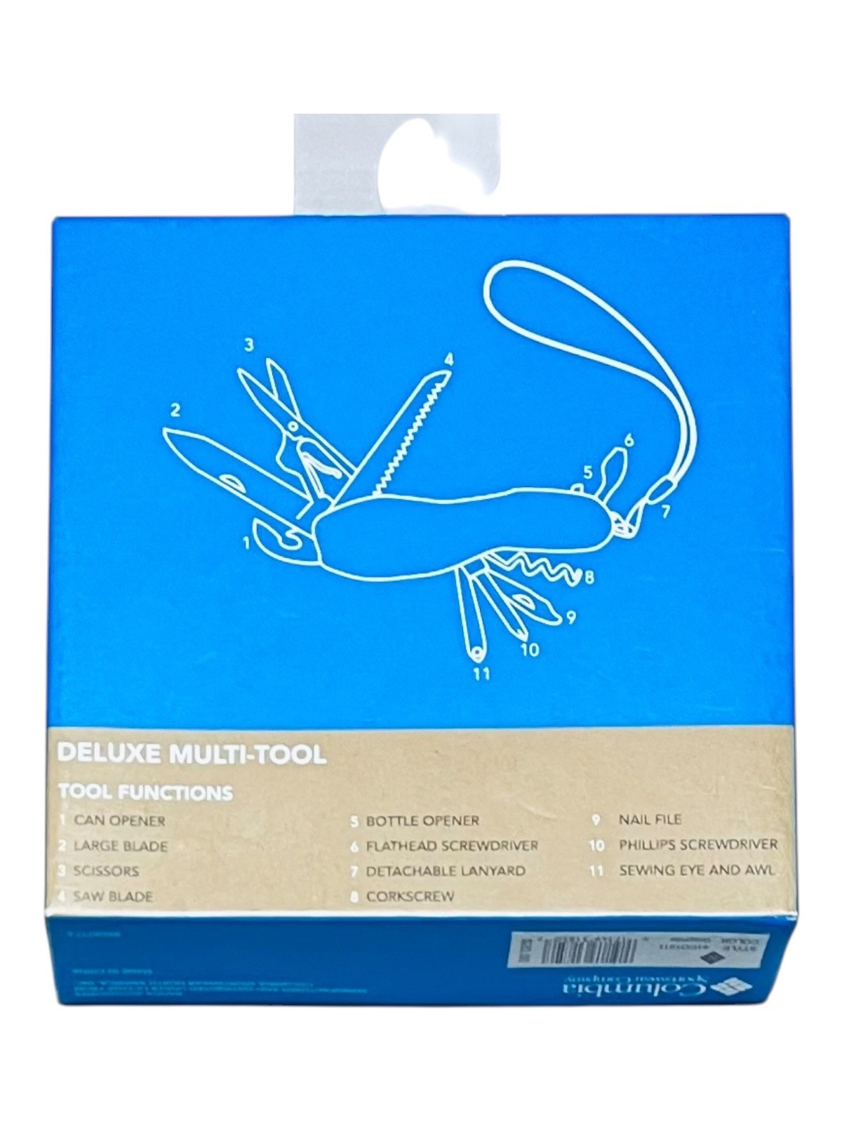 NWT Columbia Deluxe Handy 11-Function Multi-Tool in Unopened Box