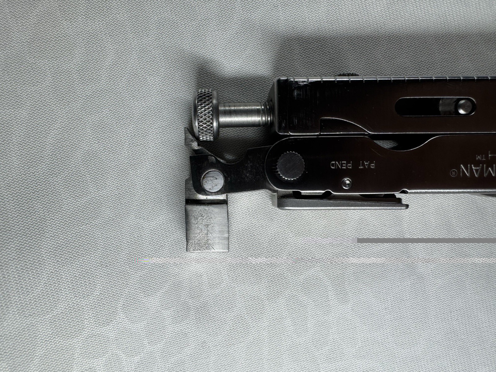 Leatherman Crunch w/stainless steel Hammer Mod (no other tools included)