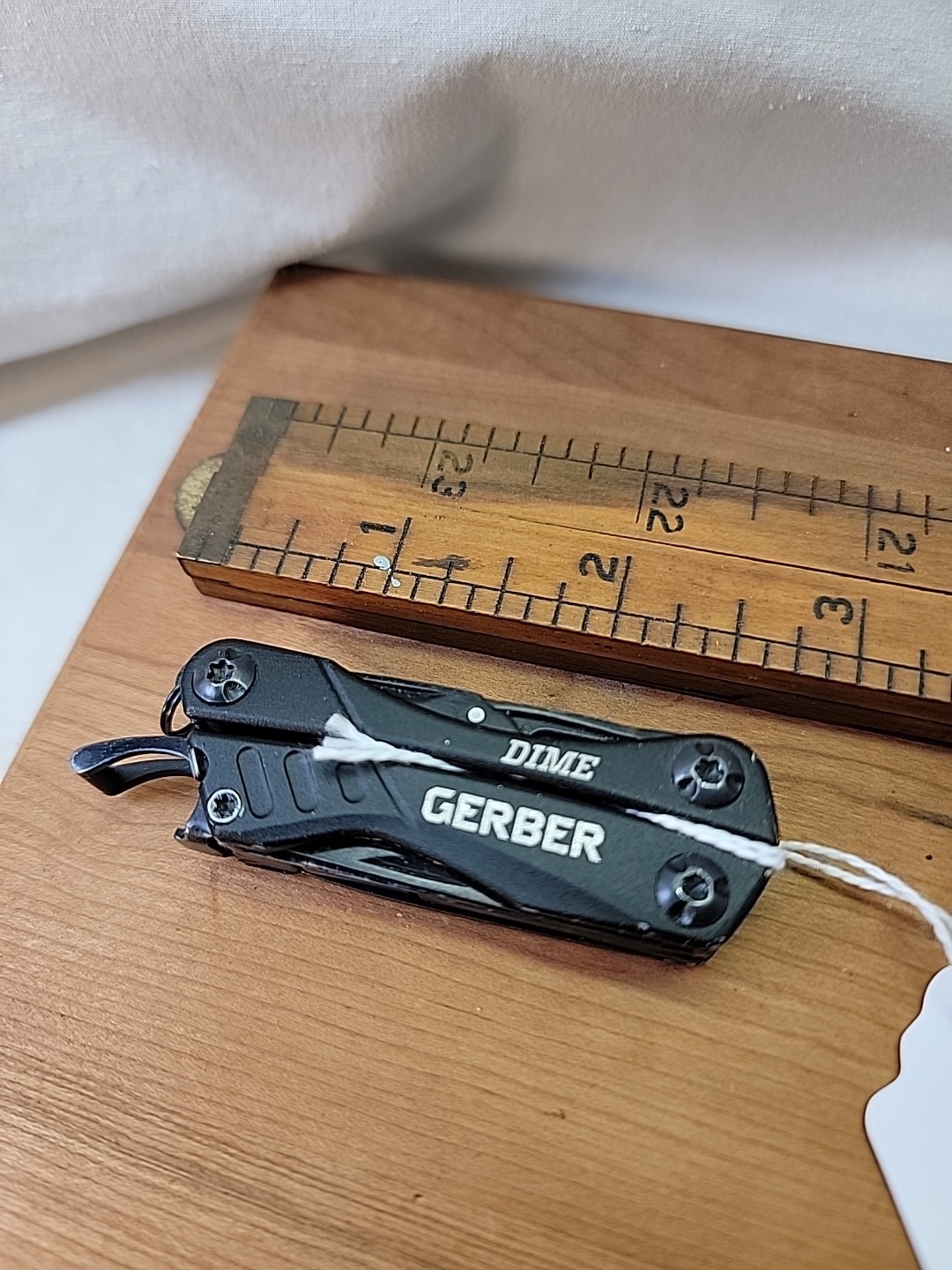Gerber Dime Black On Black Multi-tool Pocket Knife