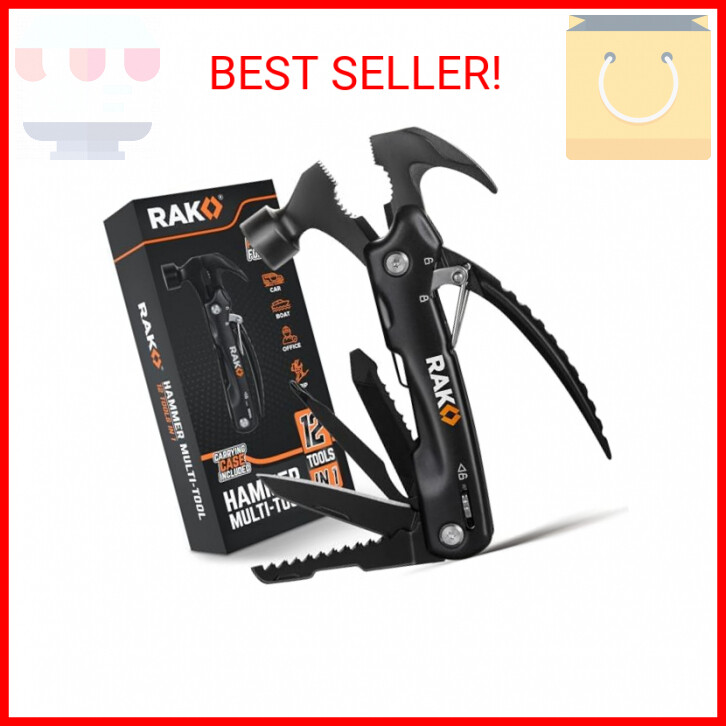 RAK Hammer Multitool BirthdayGifts for Men – Cool Unique Gifts For Men Who Have