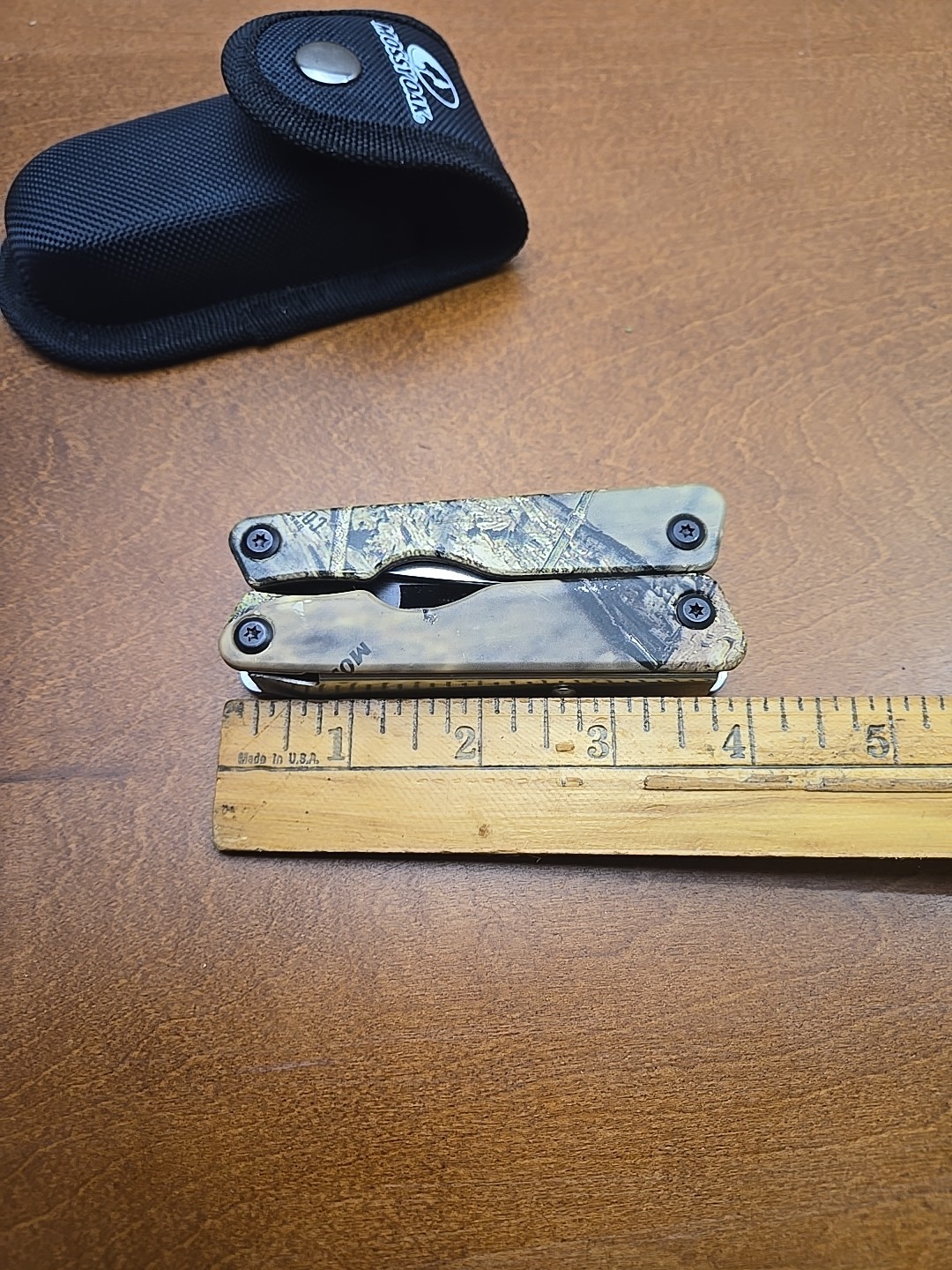 MOSSY OAK 13-in-1 Folding Multi Tool Plier Portable Pocket Knife for Camping USA
