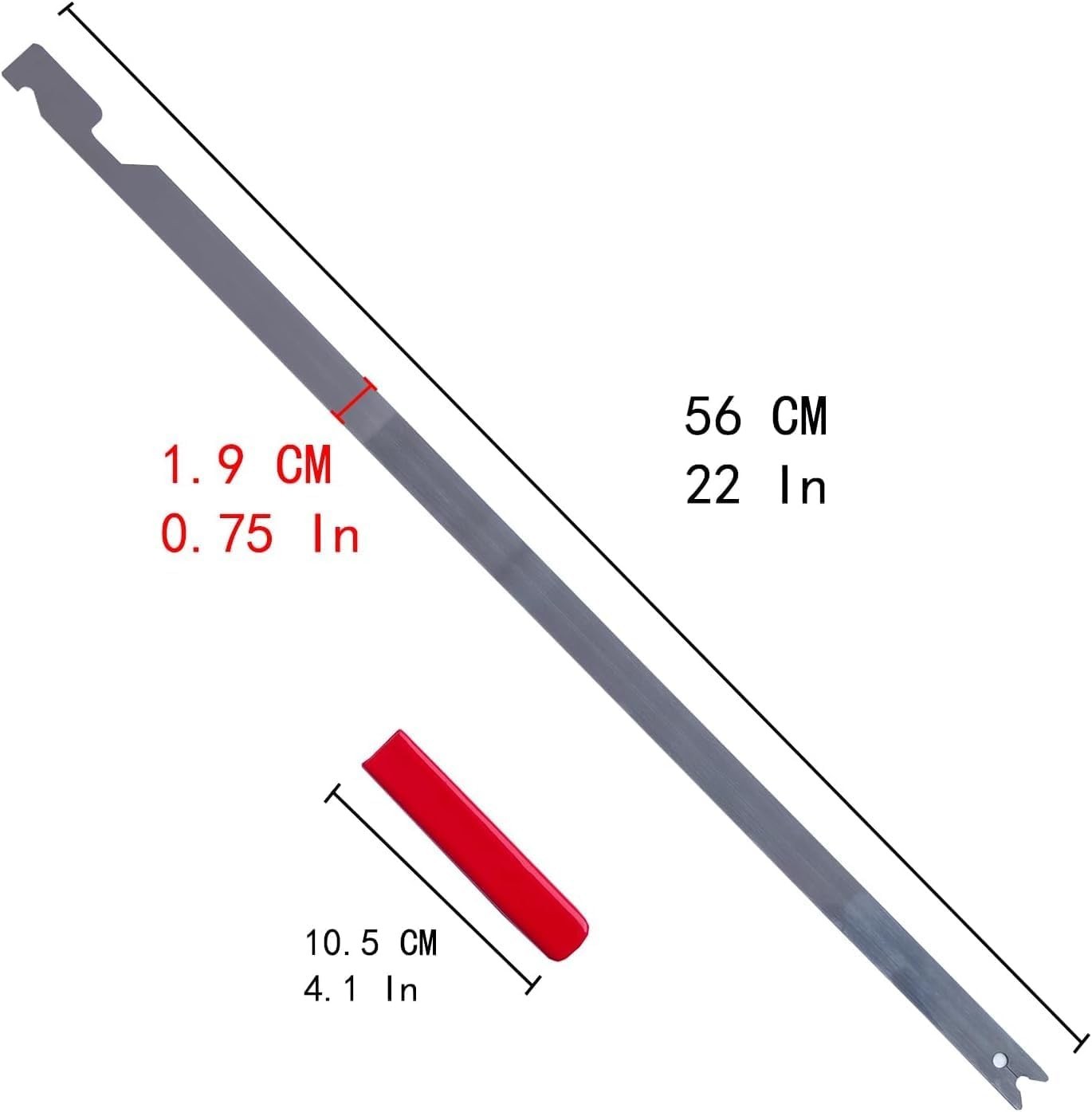 22 inches Slim Jim Tool, Stainless Steel Professional Auto Tool with Clematis…