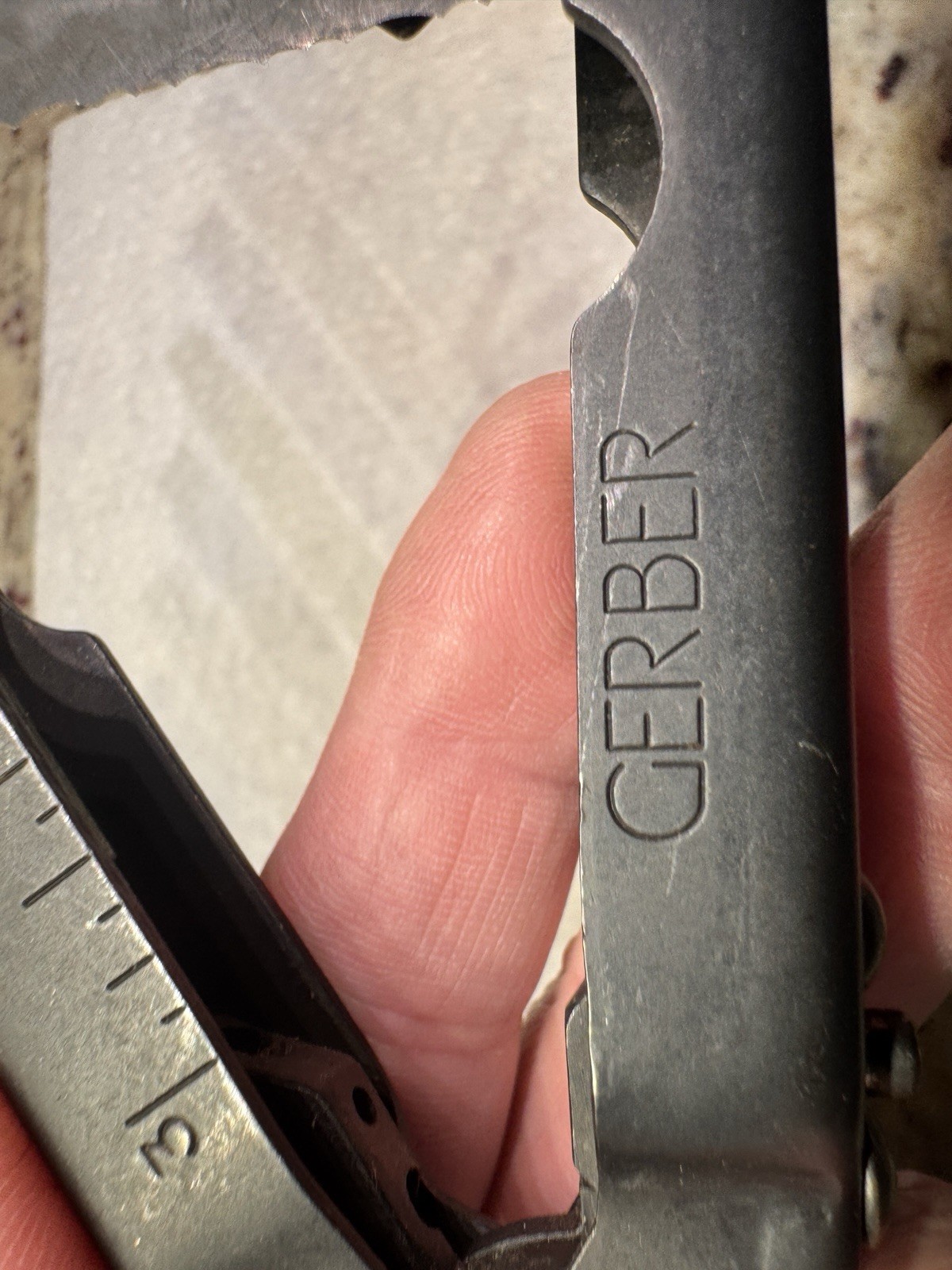 Vintage Gerber MP 3 Multi Tool USA Black w/ Nylon Case
