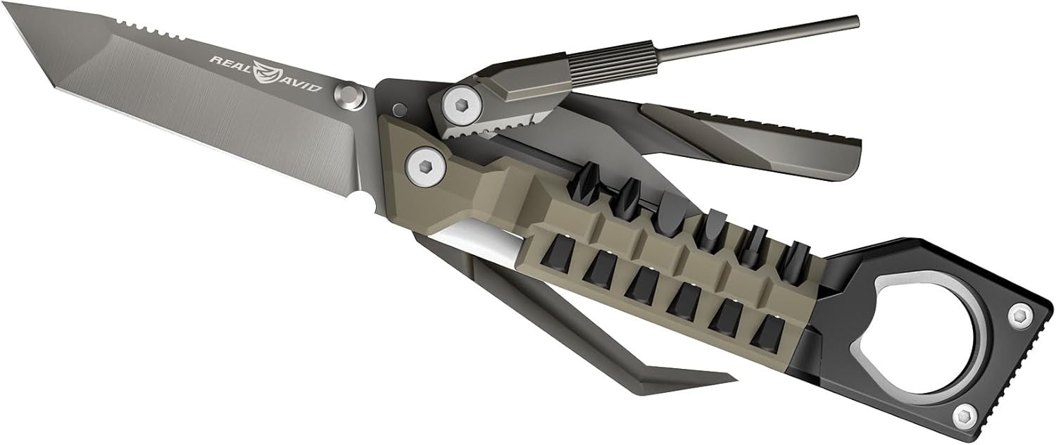 19-in-1 Stainless Steel Pistol Tool for Gun Maintenance & Takedown Essentials