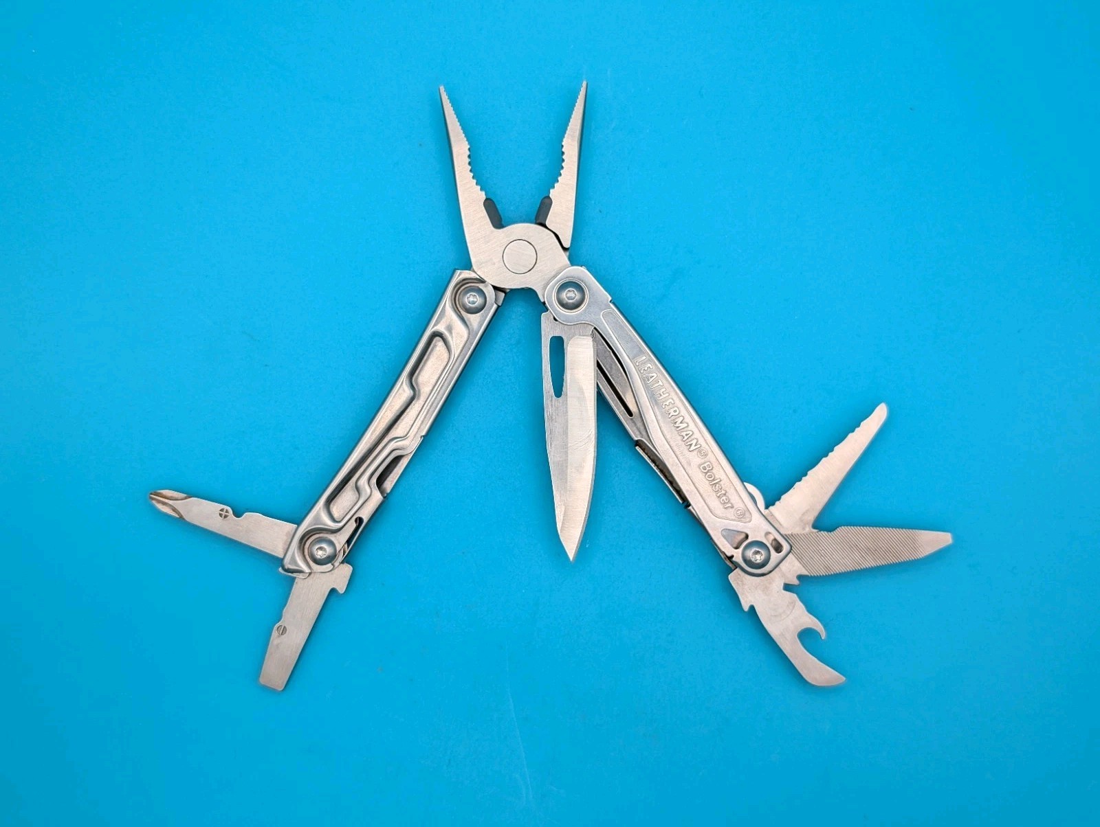 Leatherman Bolster 13 Tool Stainless Steel Multi-Tool!