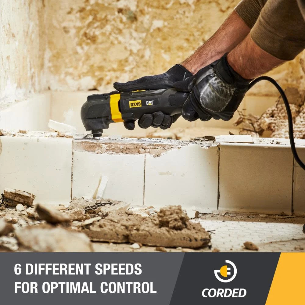 Cat Oscillating Multi-Tool 3.5 Amp Corded