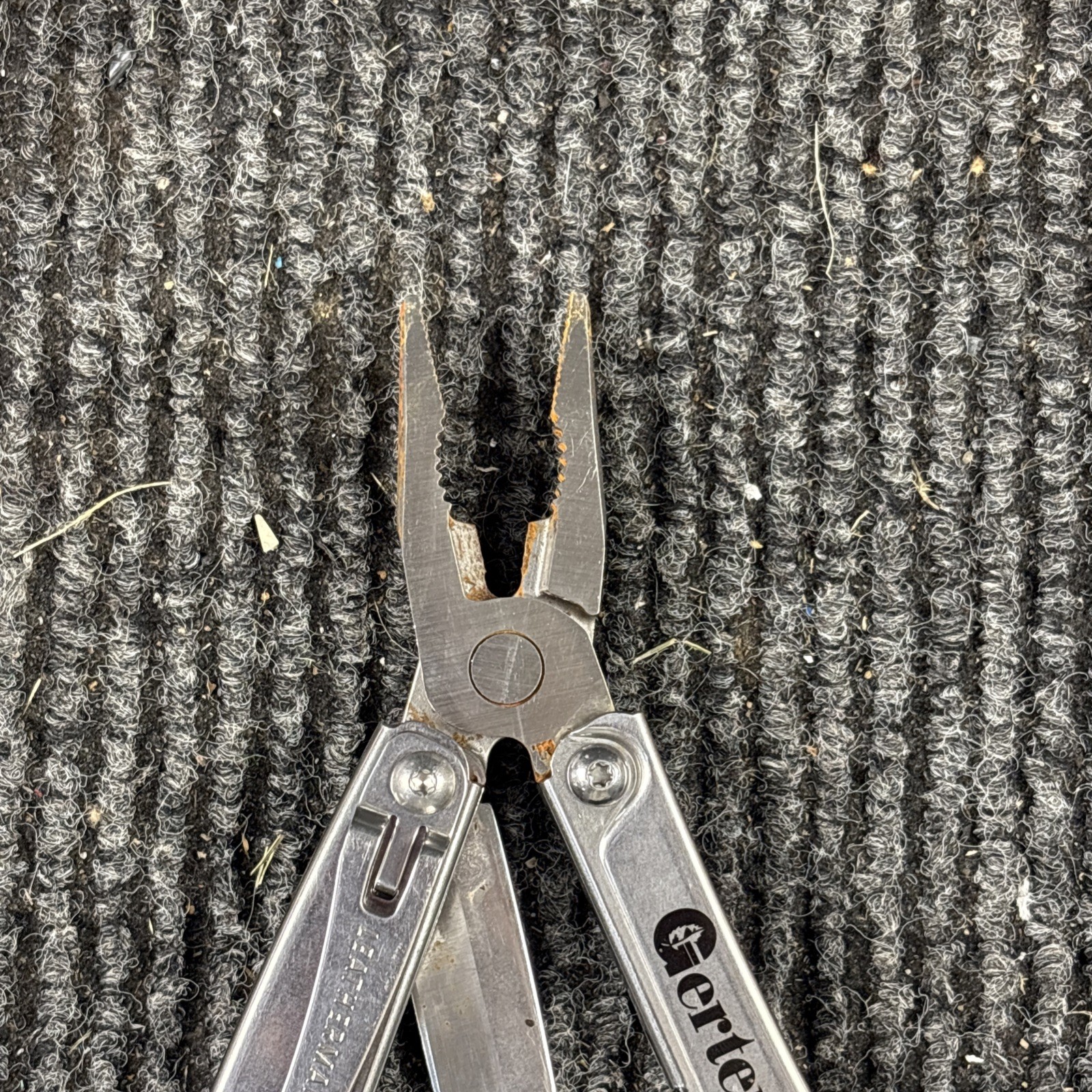 Leatherman Rev 3.8″ Multi-Tool, Stainless! USED (043)