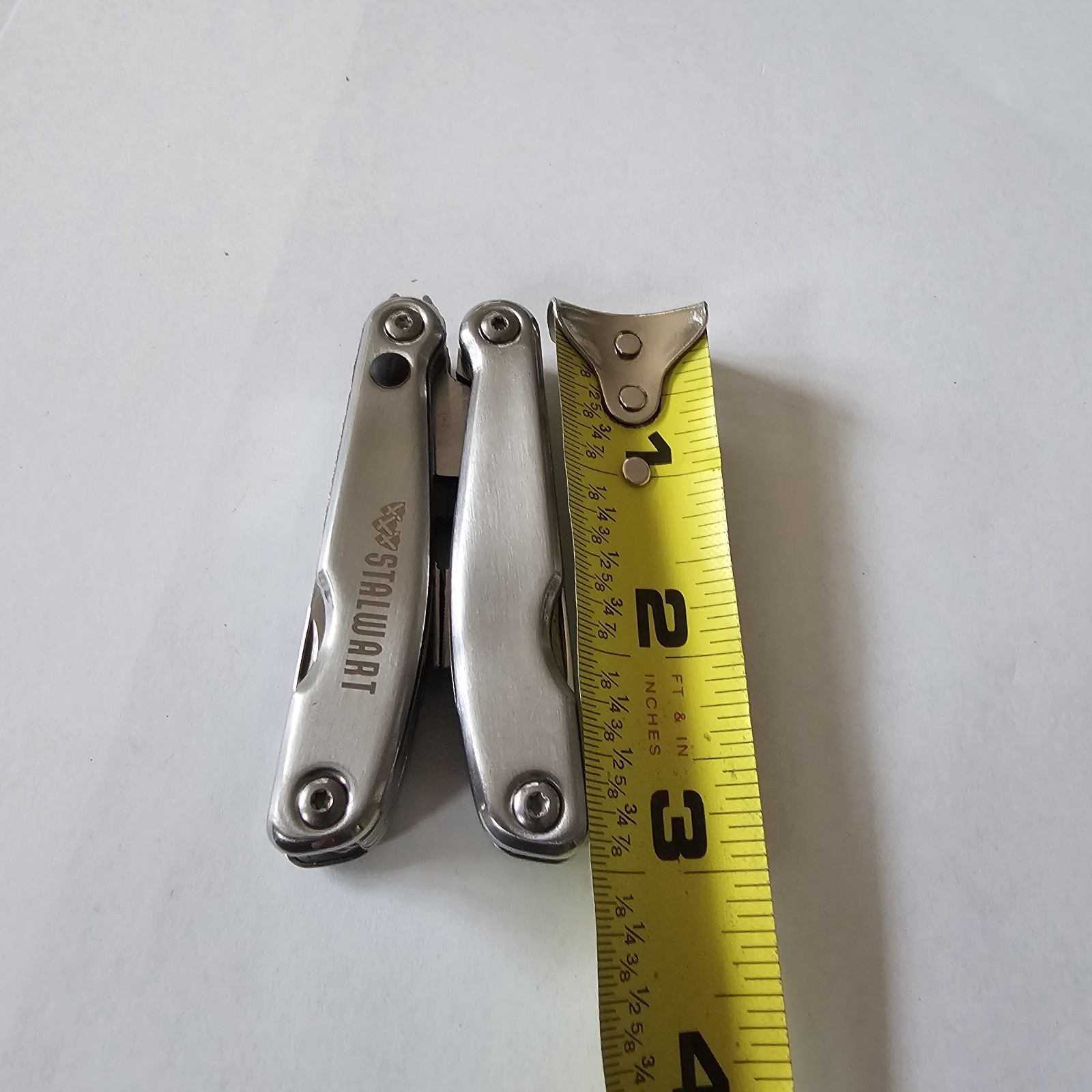 Stalwart Folding Pliers Multi Tool With Case New Old Stock Knife Saw