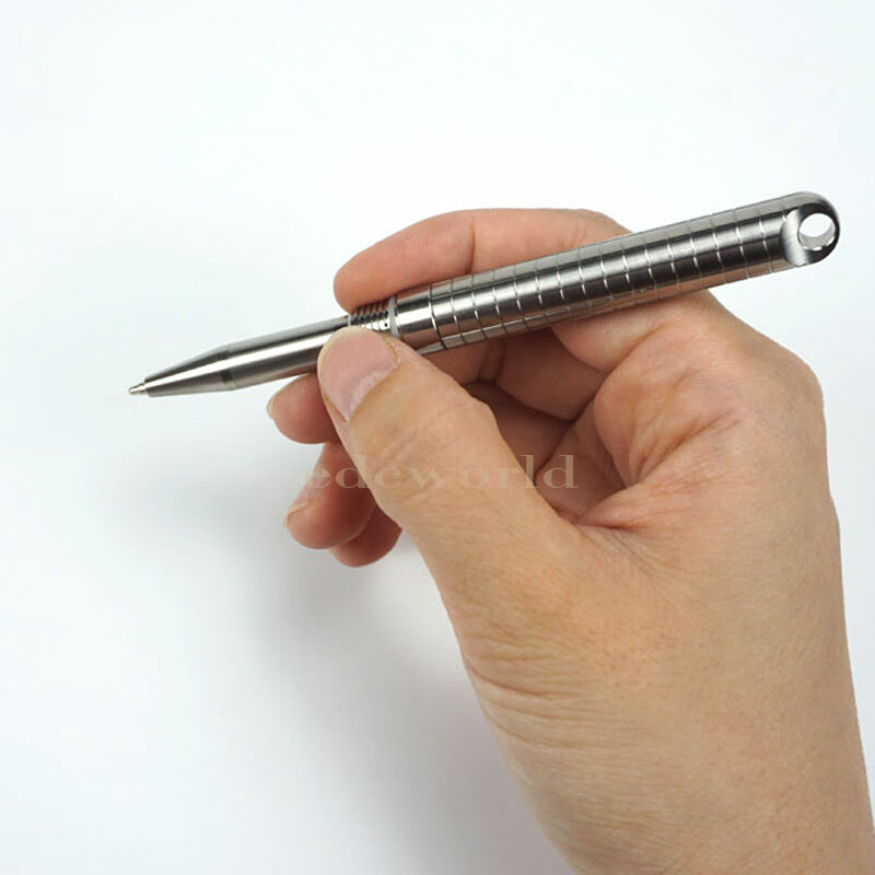 EDC Min Titanium Keychain Practical Ballpoint Pen Signature Tacticak Outdoor Pen