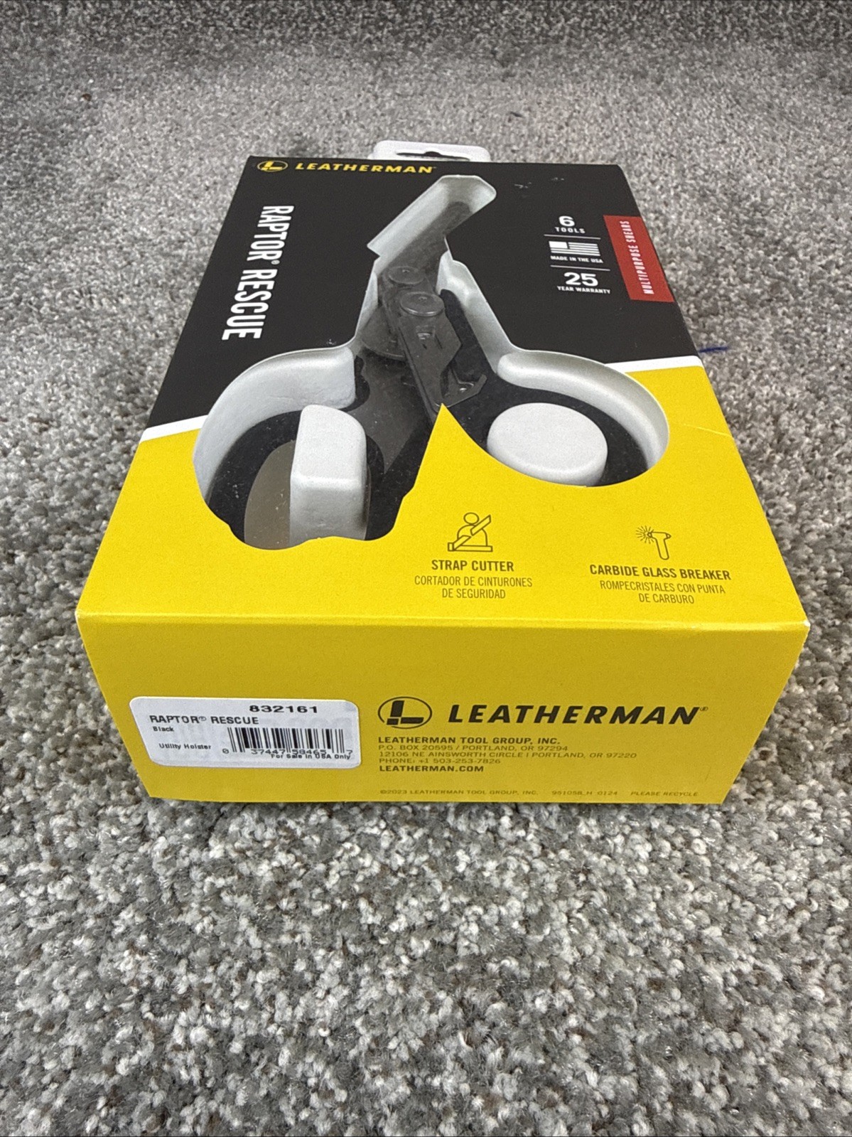 LEATHERMAN, Raptor Rescue, 6-in-1 Heavy-Duty Emergency/Trauma Shears Multi-Tool