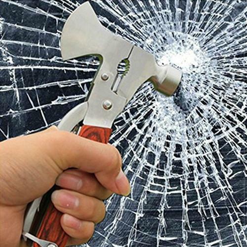 Swiss Army Style Emergency Tool for your Car-RV-Boat. Hardened Stainless Steel.