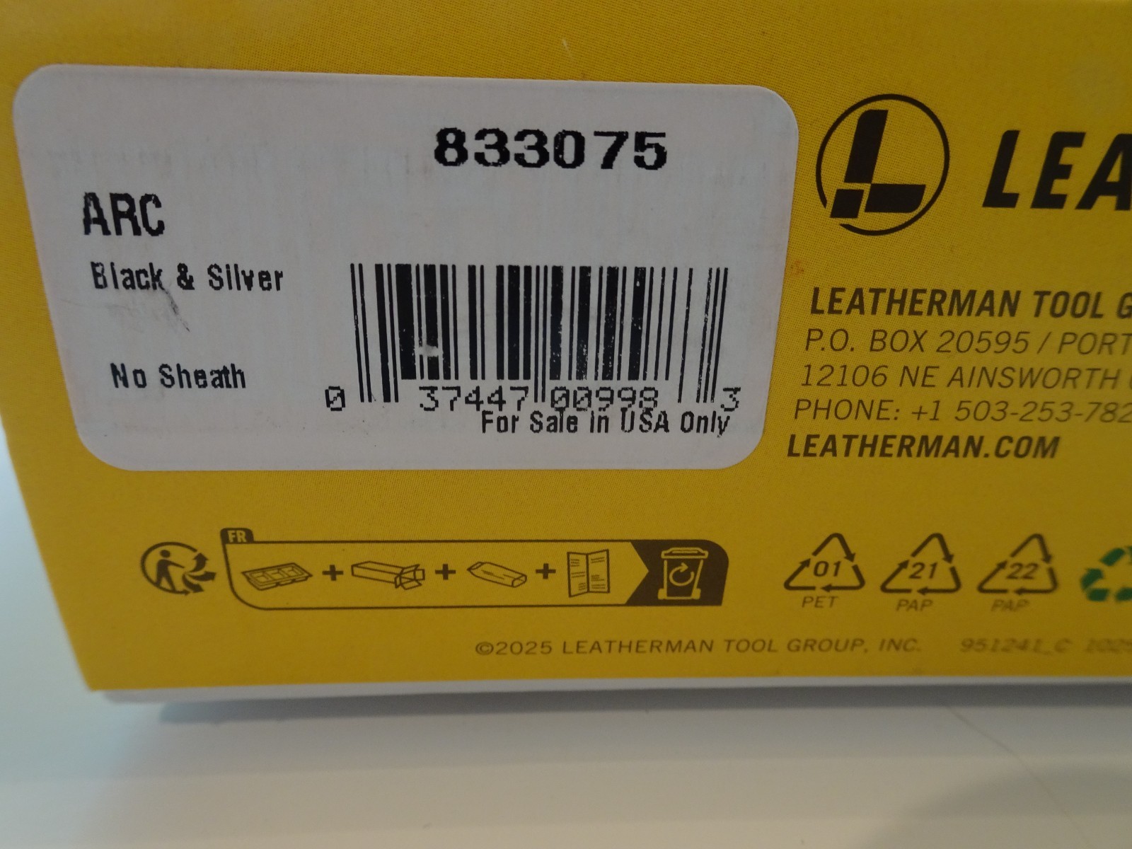 Leatherman ARC Premium Multi-Tool – 20 Tools In 1- FREE SHIPPING. BRAND NEW