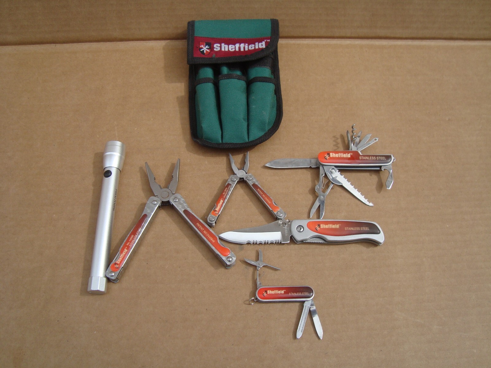 SHEFFIELD 6 Piece Multi Function Tool Kit