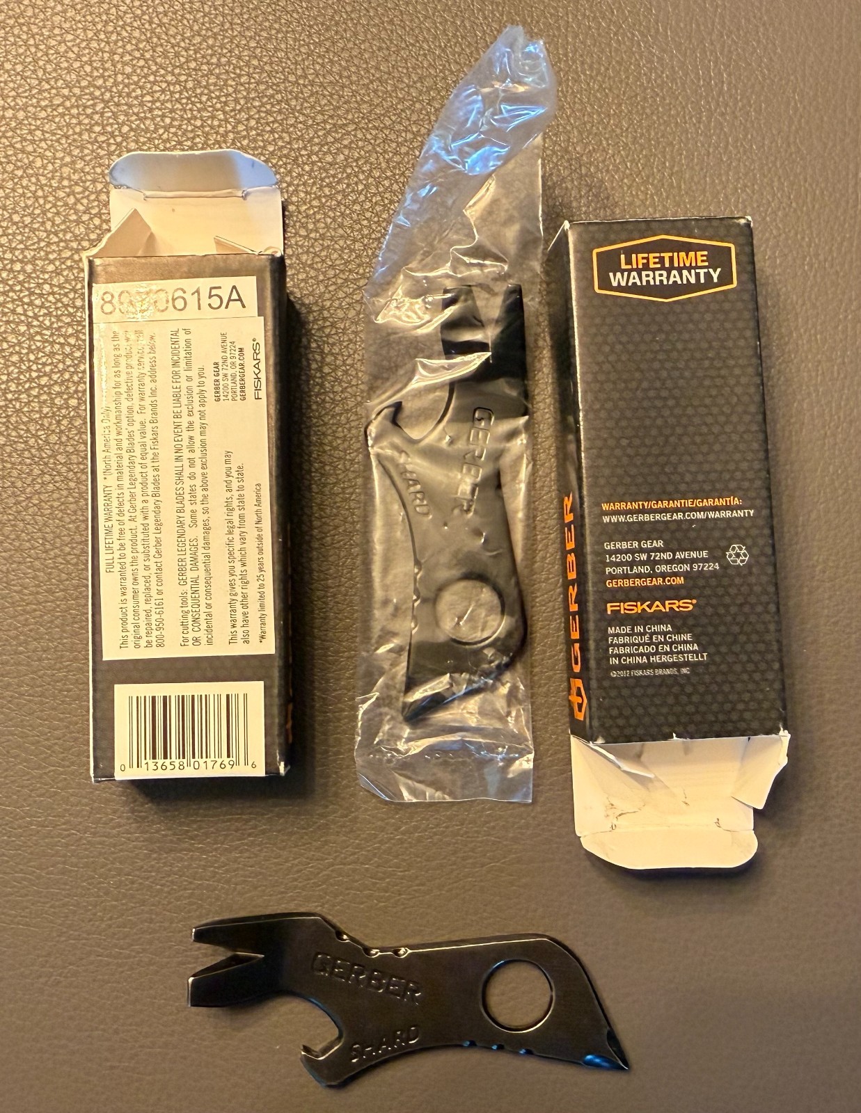 Two Gerber Gear Shard 7-in-1 Keychain Bottle Opener Multitool With Screwdriver