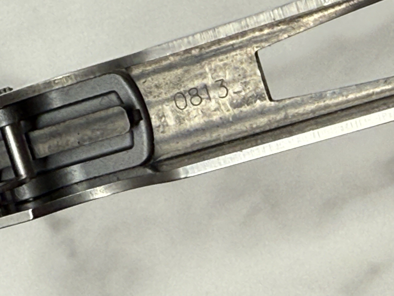 Leatherman Crunch multitool, Nylon sheath. Made in USA in 2013
