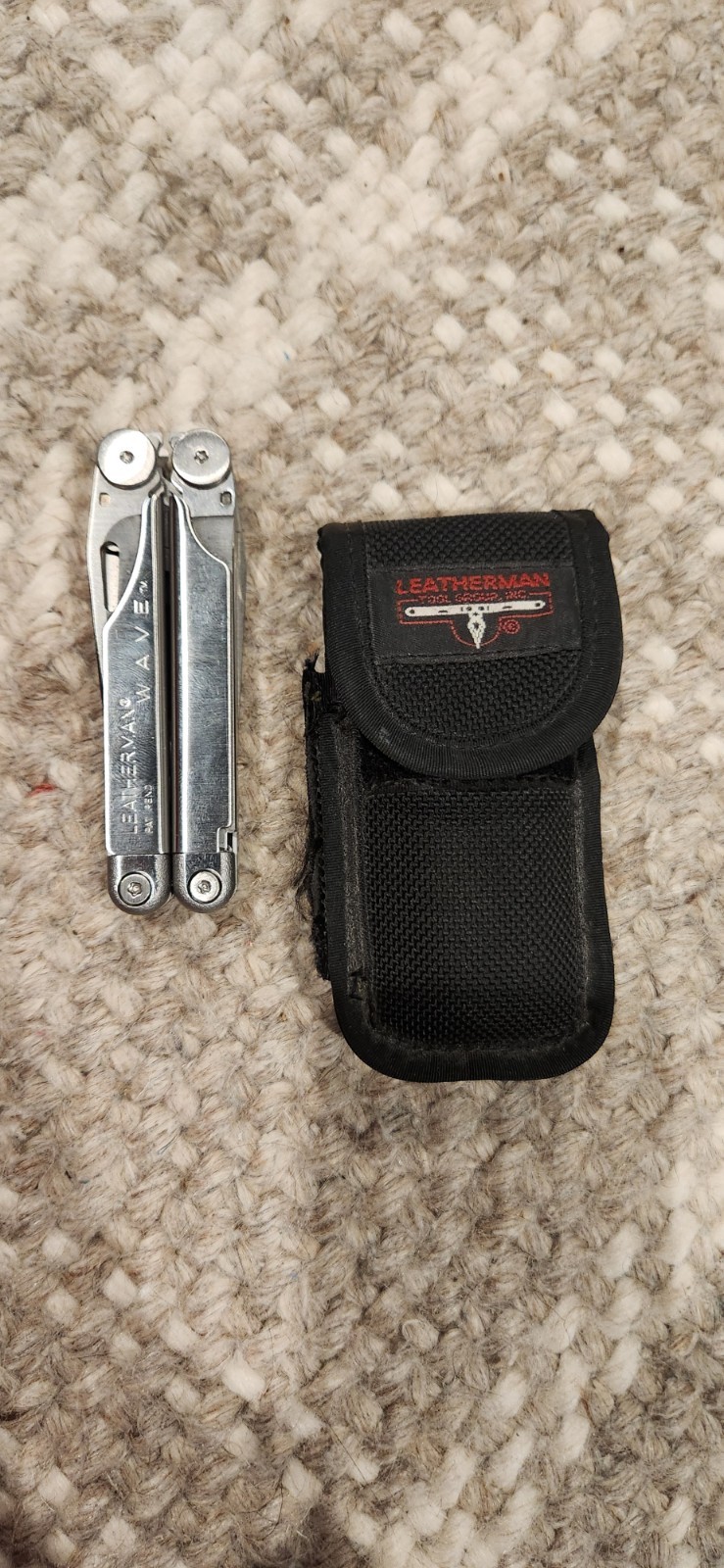 Early Leatherman Wave With Sheath