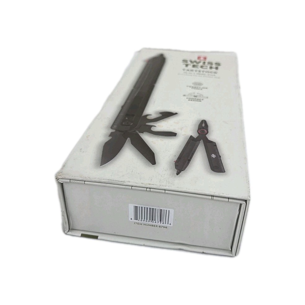 Swiss Tech Taktstock AUS-8 Steel Blade 26-in-1 Folding Multitool