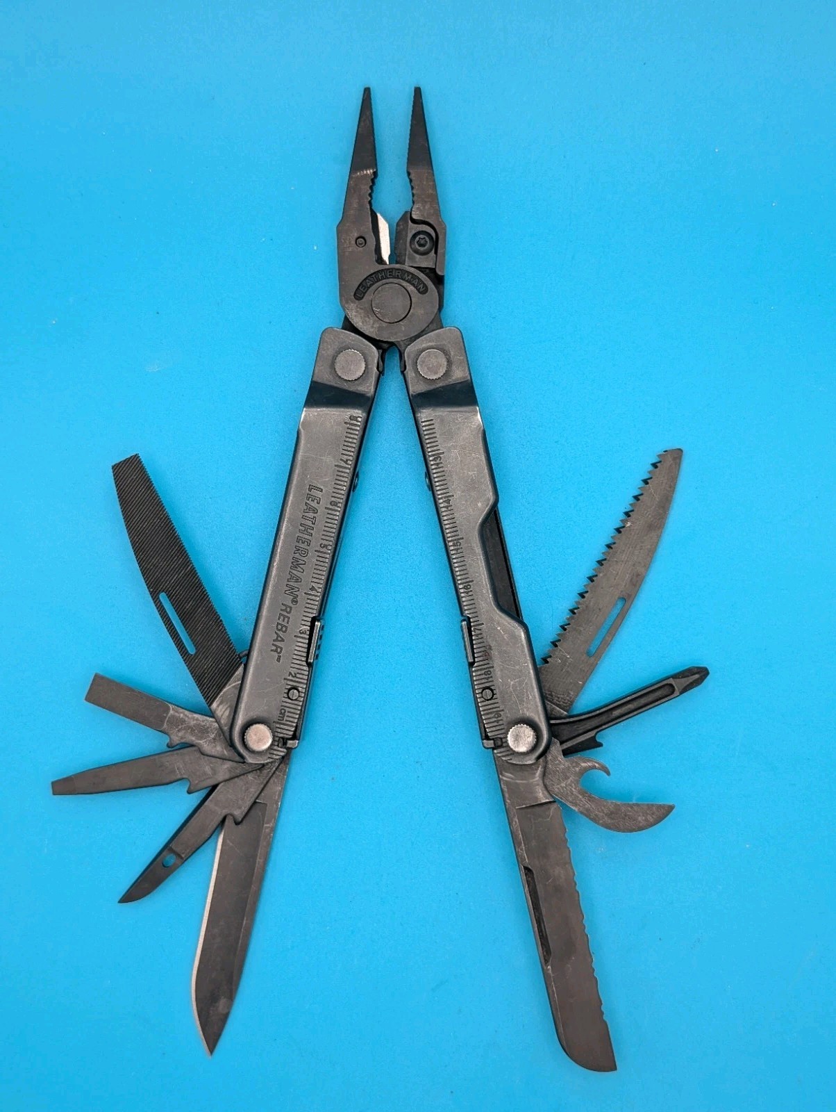 Leatherman Rebar Multi-Tool! Free Shipping! BLACK OXIDE!