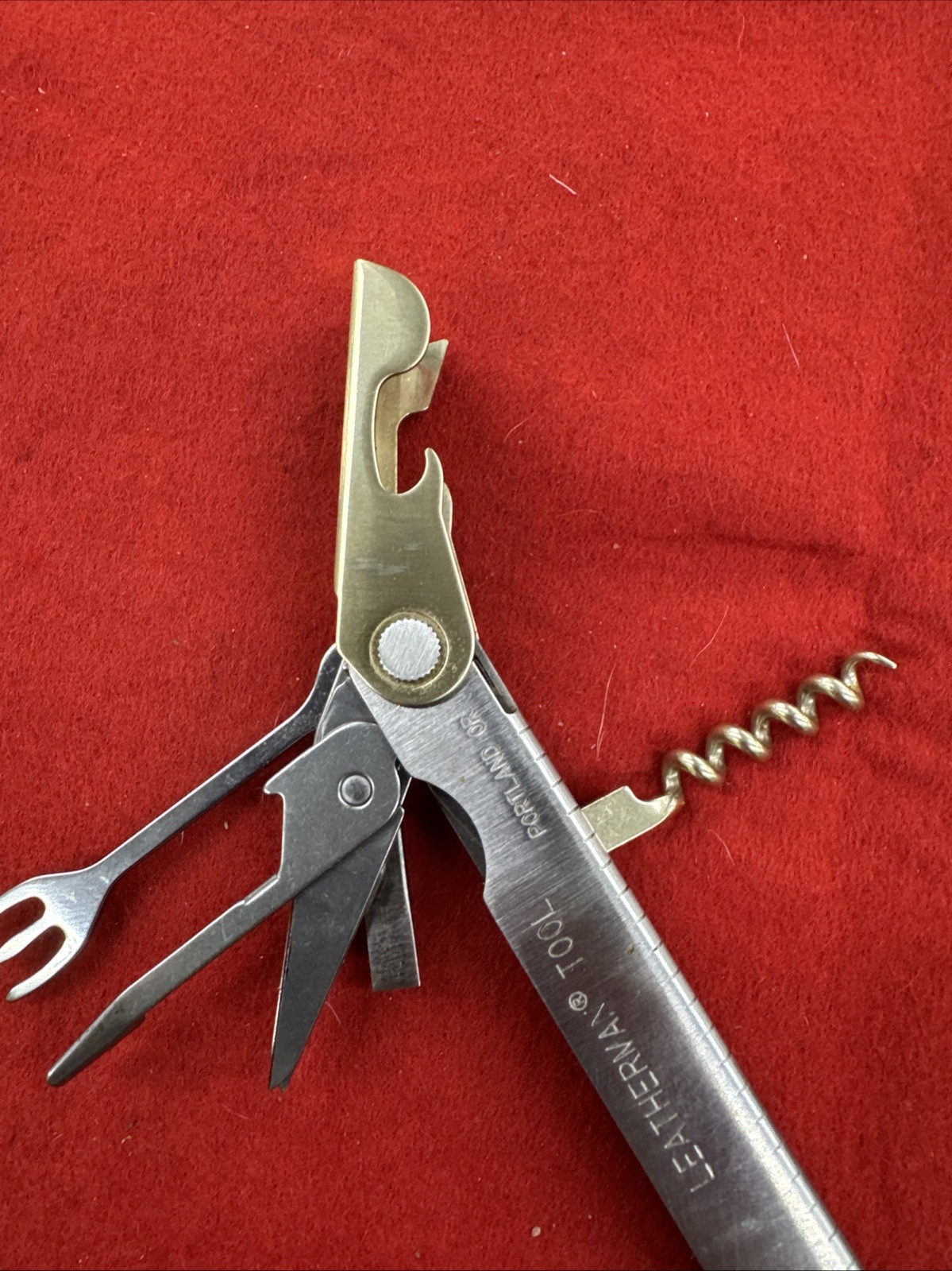 Vintage Leatherman Flair Multi-Tool – Rare Corkscrew Bartender Edition Nice