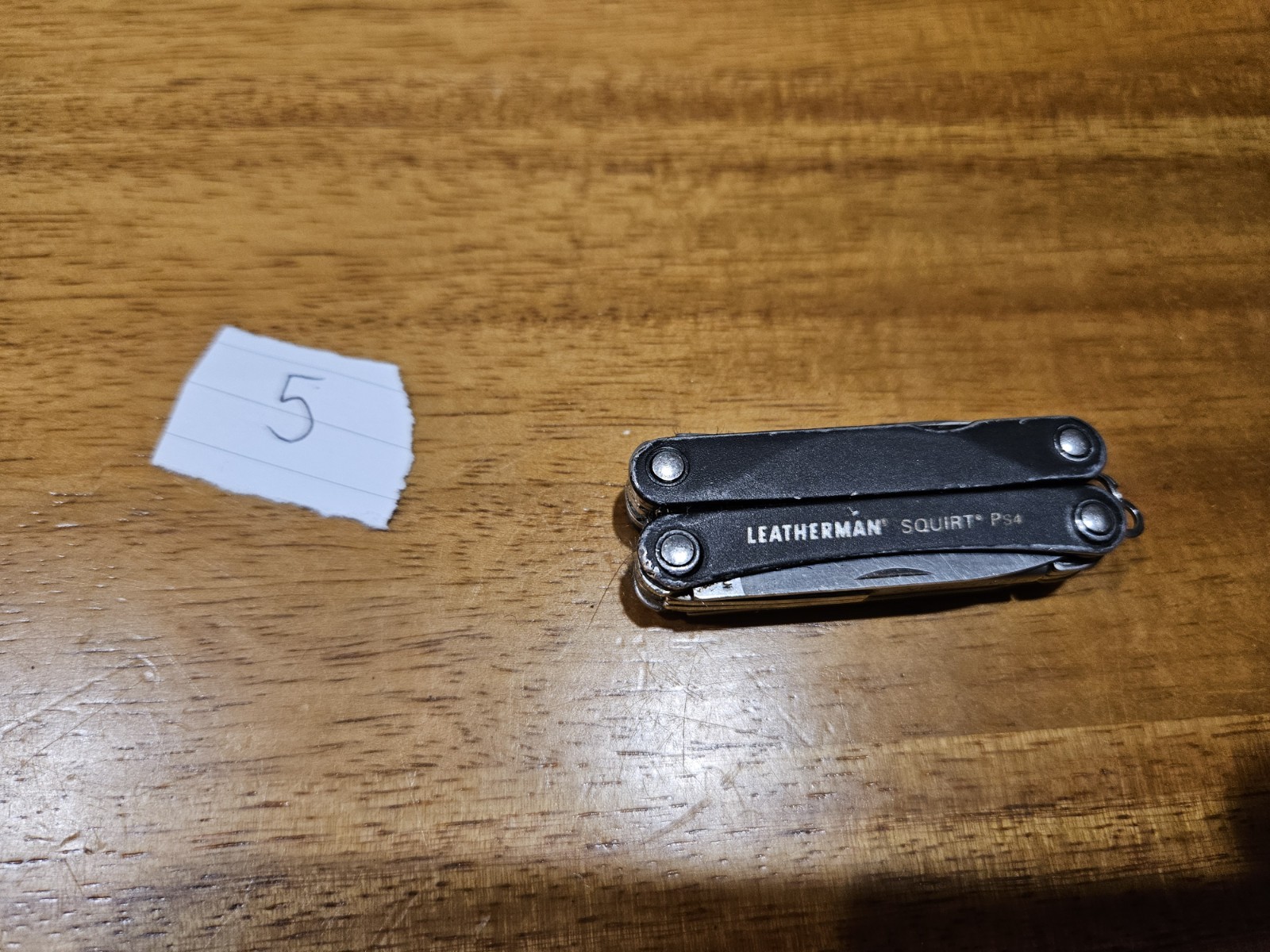 Leatherman Squirt Ps4 Black Broken Scissor Spring