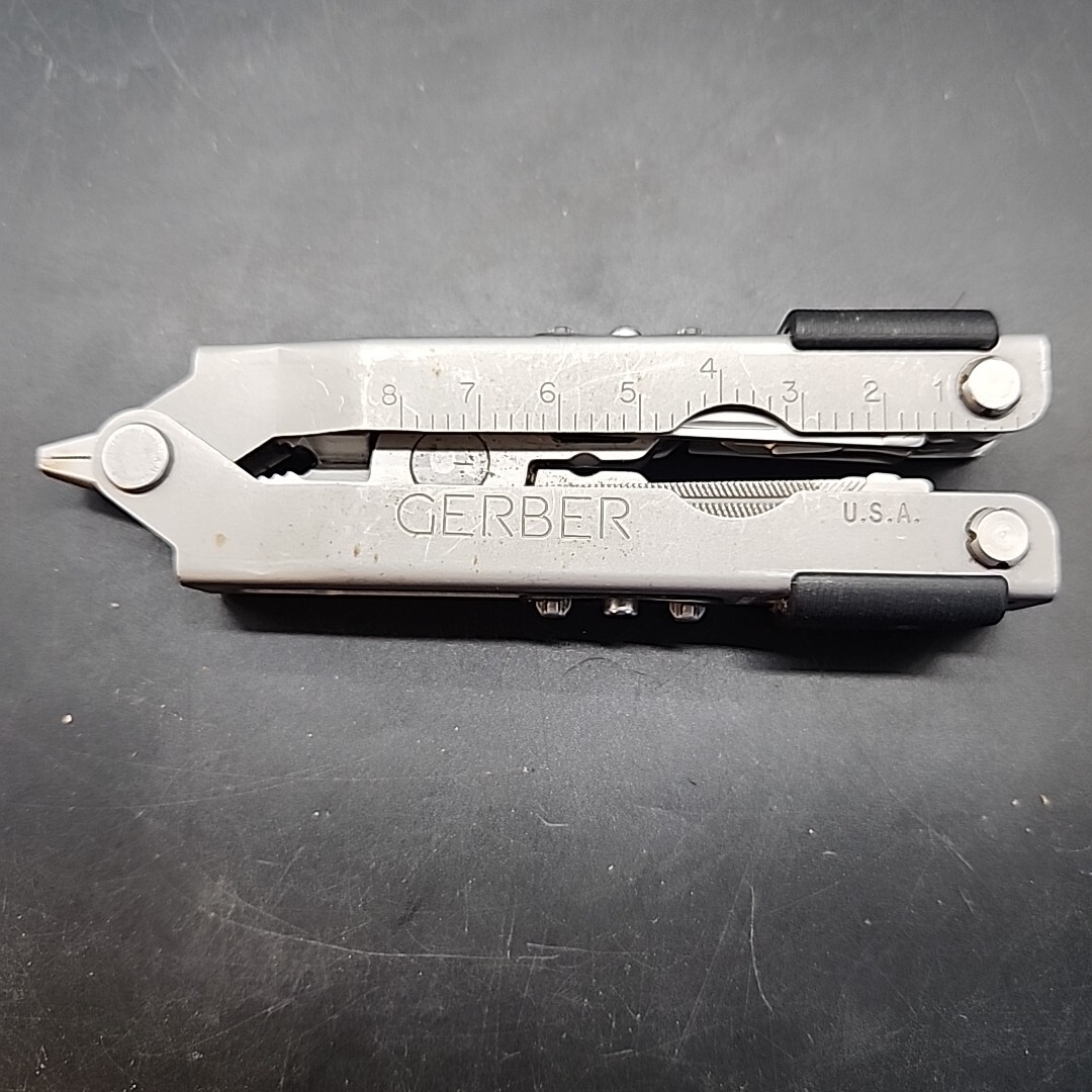 Gerber MP600 Multi-Tool Needlenose, Carbide Cutters, 12 Tool Folding Pliers