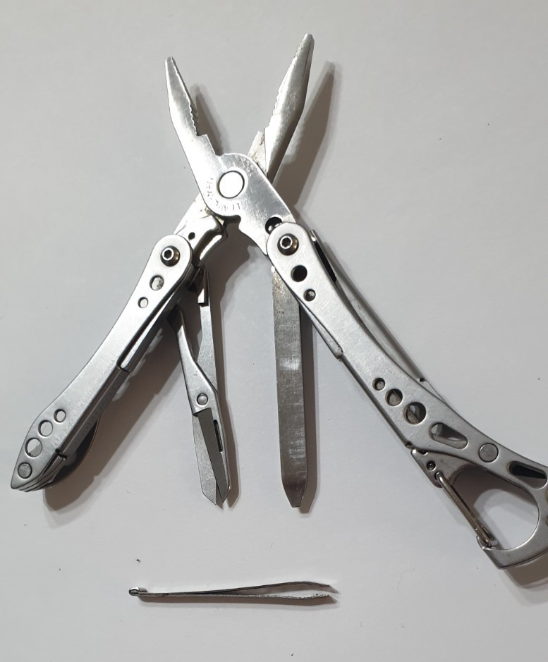 🔥🔥 Leatherman Style PS Retired Used MultiTool Collectable Keychain TSA Rare
