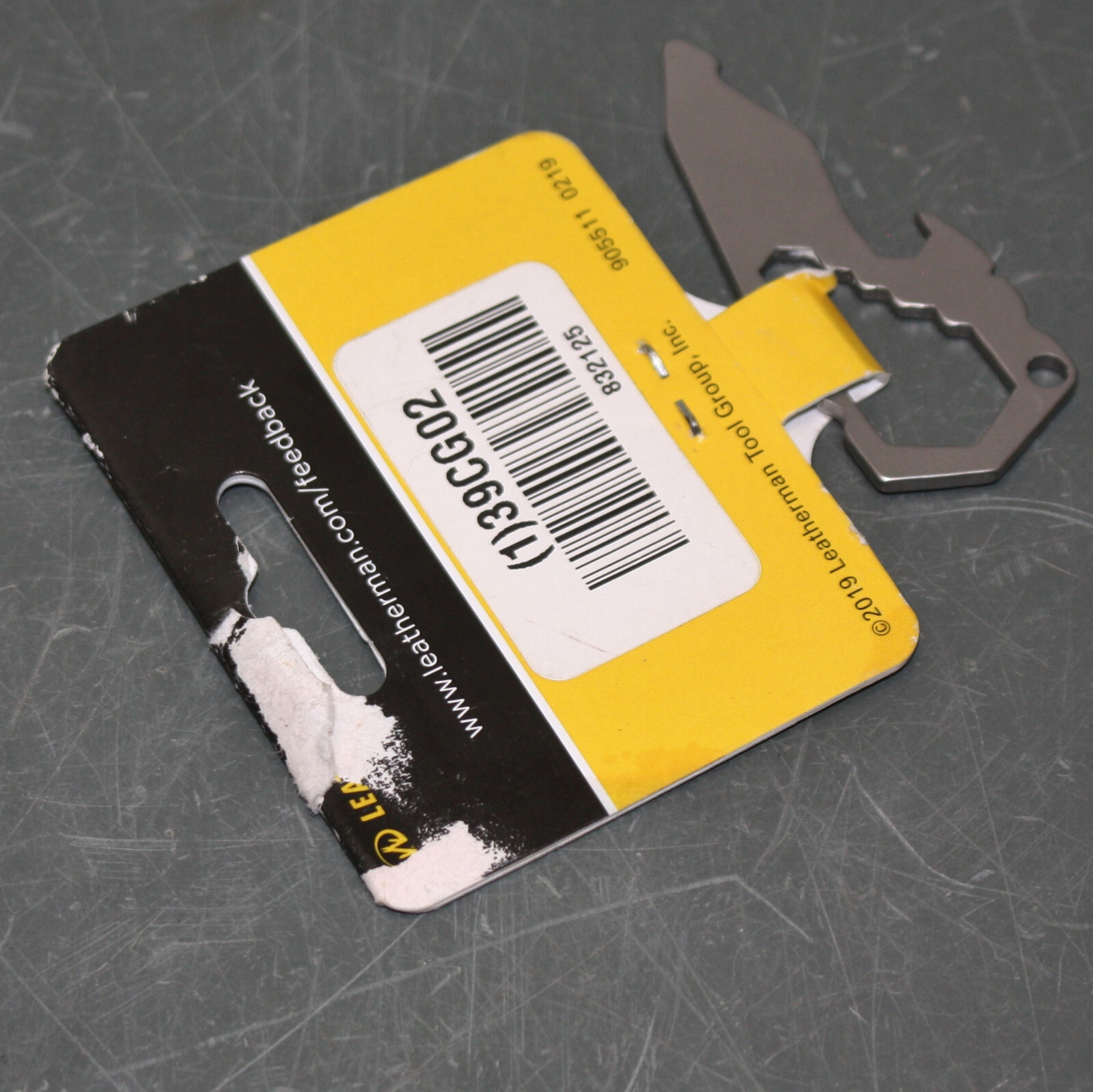 DAMAGED – Leatherman Keychain Multi-Tool 832125, By The Numbers #10, Metric