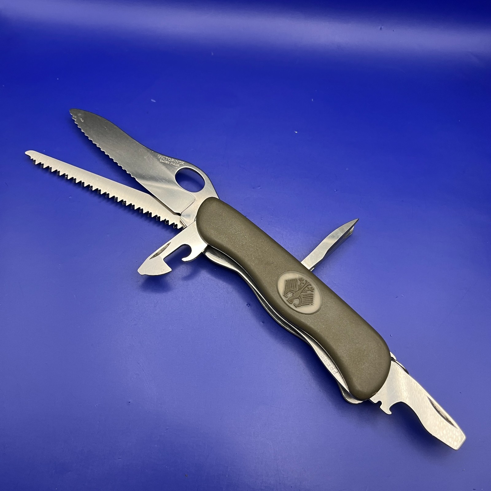 Victorinox German Army Knife GAK One Hand Trekker Multitool