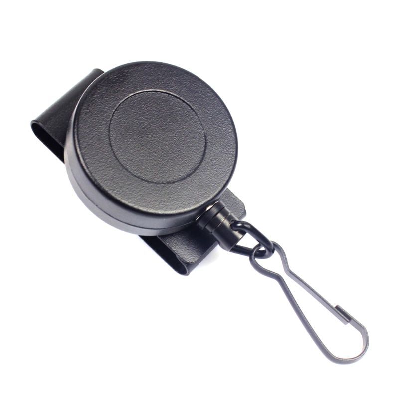 Retractable Keyring, Badge Reel for Key Chain Thickened Wire Screwed Fastened Cl