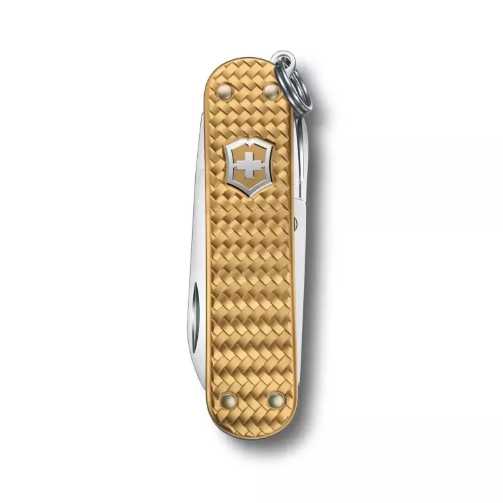Victorinox Swiss Army Classic SD Precious Alox Pocket Knife | Gold