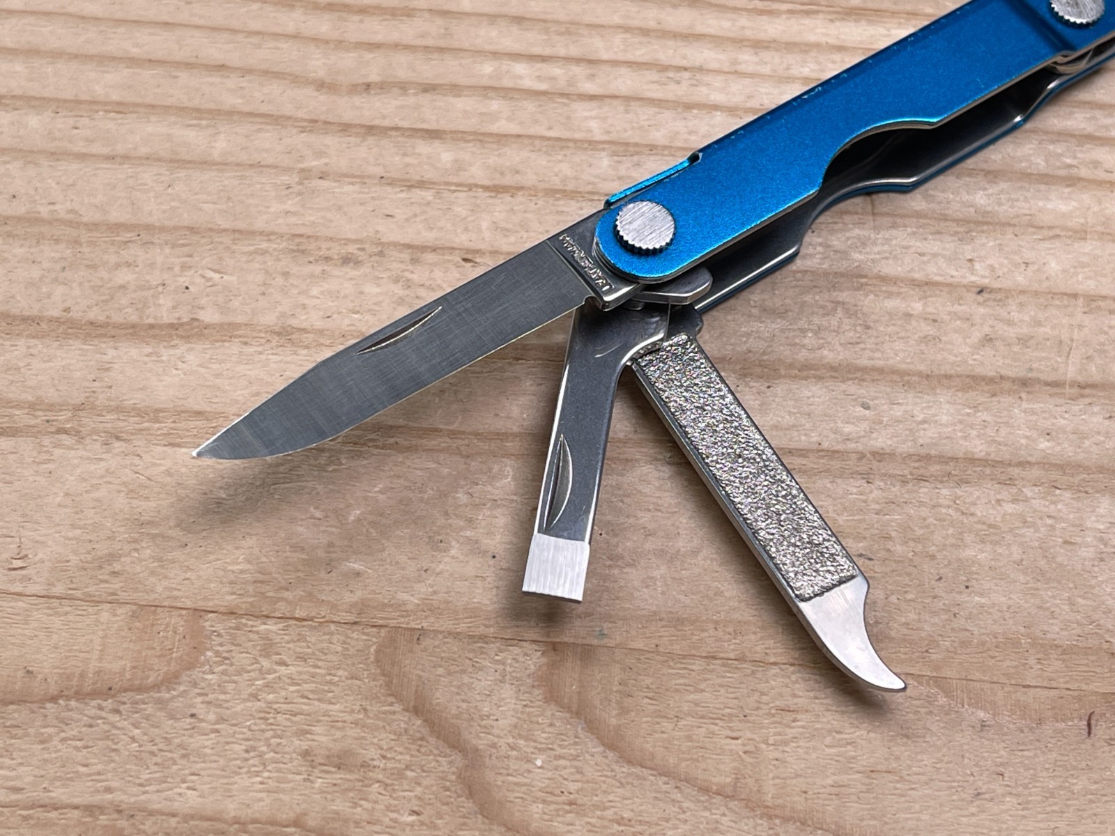 Leatherman Micra Blue Anodized Aluminum Multi-tool Knife w/ATF Logo 05/07
