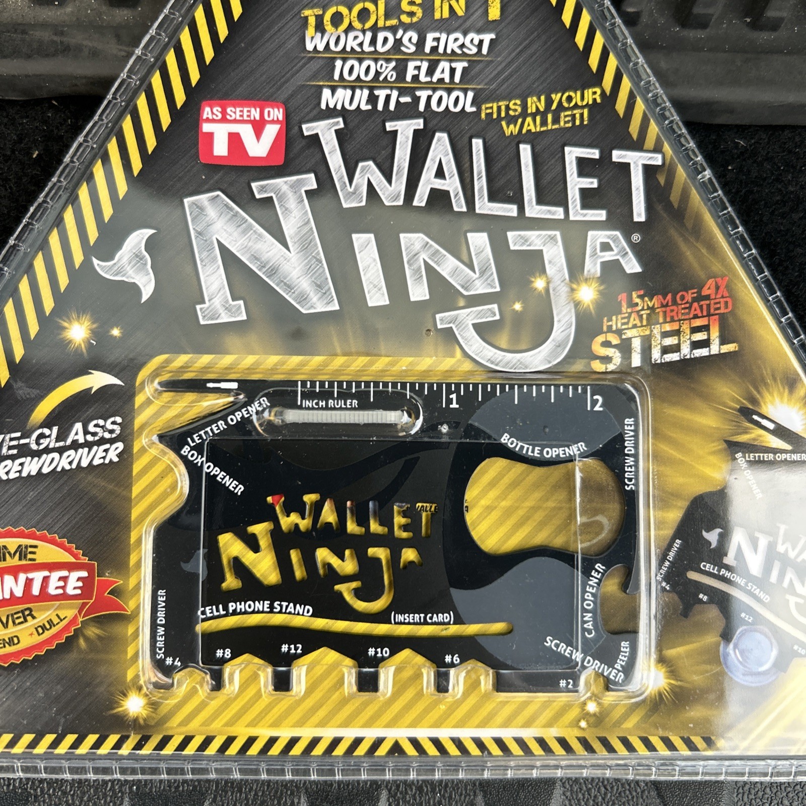 18-in-1 Wallet Ninja Multi-Tool Card Pocket Size NIB NEW G6