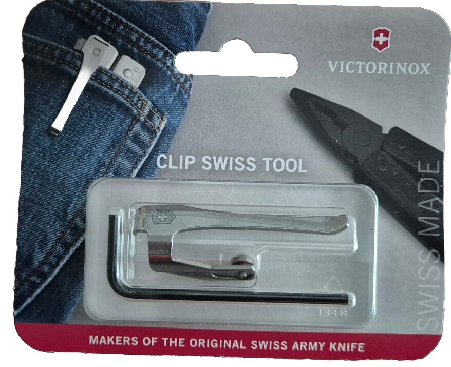 VICTORINOX CLIP SWISS TOOL 3.0340.B1 MULTI TOOL CLIP Steel finish